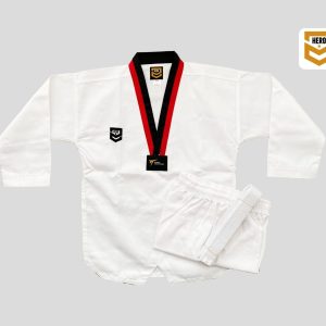 Dobok Elite Red Black Hero